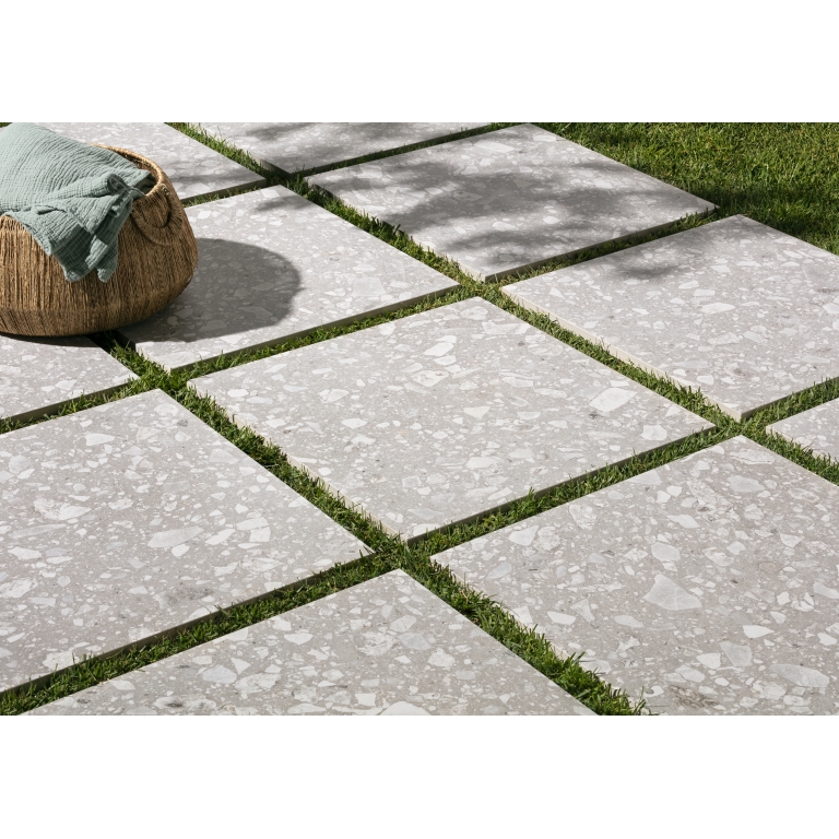 MIXT 2 - 12X24 PEBBLE, SILVER, MATTE